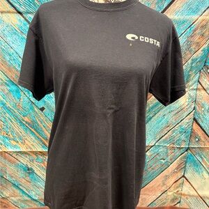 Costa Classic Black Short Sleeve Tee